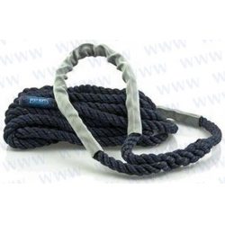 CABO AMARRE ELASTICO STORM 16 mm NEGRO (