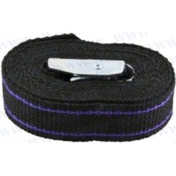 CINCHA POLIPROPILENO NEGRA (2,5 M)