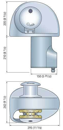 MOLINETE EAGLE 700W 12V 6mm. CON CAMPANA - Imagen 3