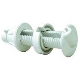 PASACABLES 90º BLANCO